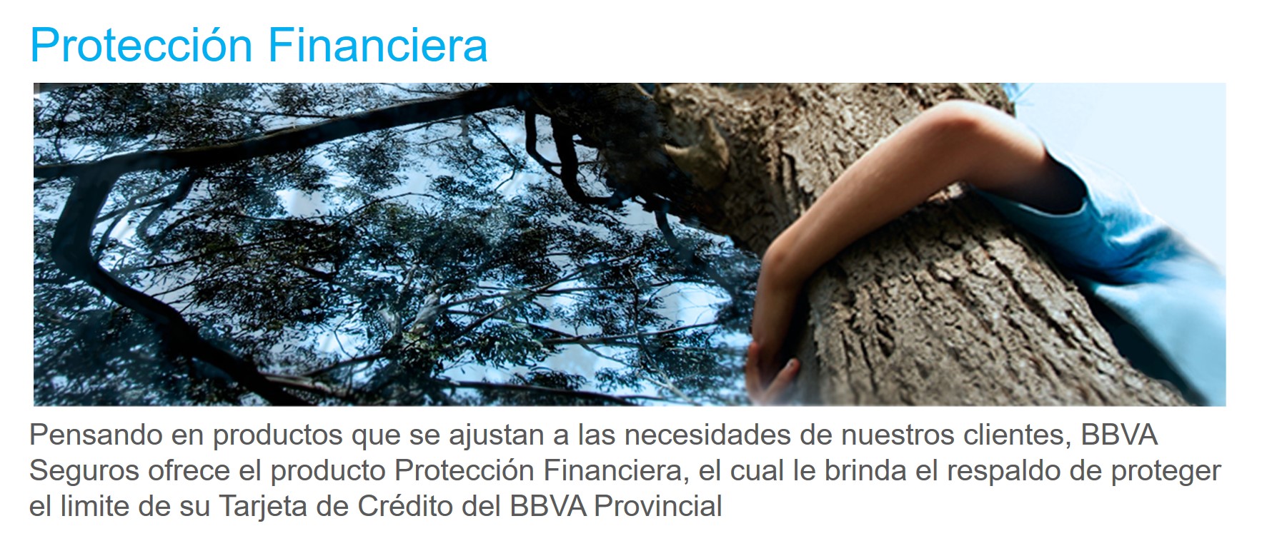 Contrata tu póliza de vida y respalda el limite de tu tarjeta de crédito con BBVA Seguros Provincial.